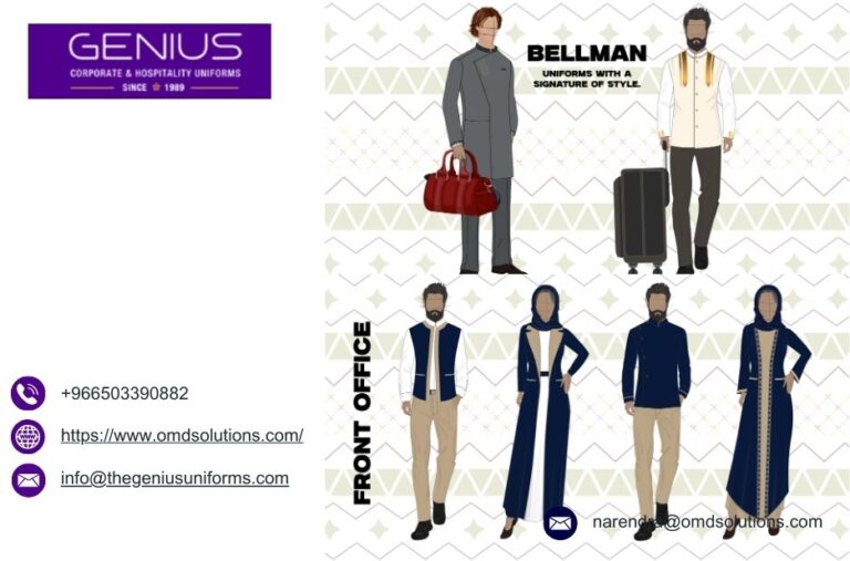 Jeddah Hospitality Uniforms | Thegeniusuniforms.com