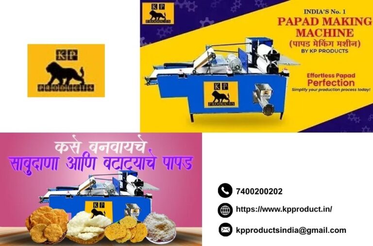 Save Time with Papad Rolling Semi Automatic Machine