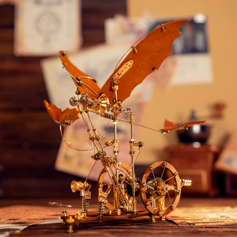 Hands-on mechanical kits for curious minds and grown-ups