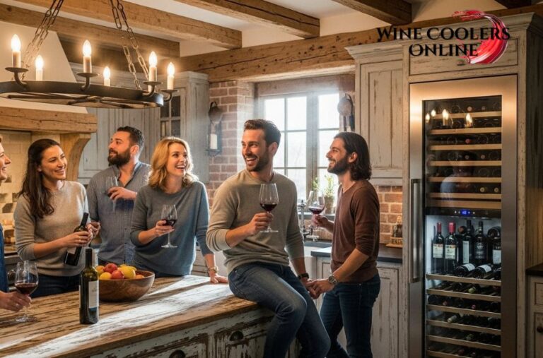 Ultra-Compact Beverage Cooler for Seamless Kitchen Integration