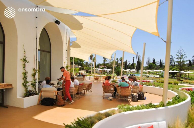 Instalación profesional de velas de sombra en España, soluciones de sombra modernas