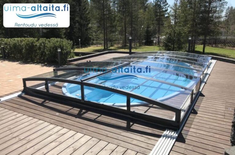 Tee tahdonvoimalla oma helposti purettava uima-allas takapihalle