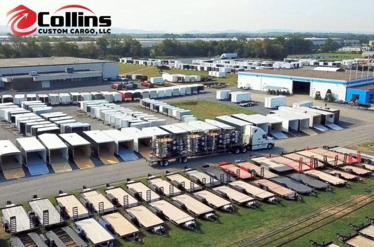 White Cargo Trailers For Sale | Collins Custom Cargo