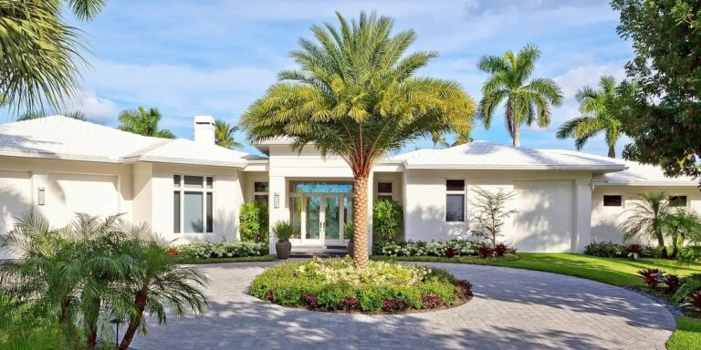 Professional commercial landscape design and maintenance for Naples offices
