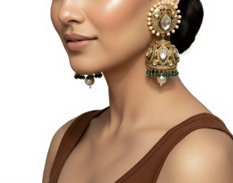 Elegant Meha-inspired Necklace: Canadian Jewellery Spotlight