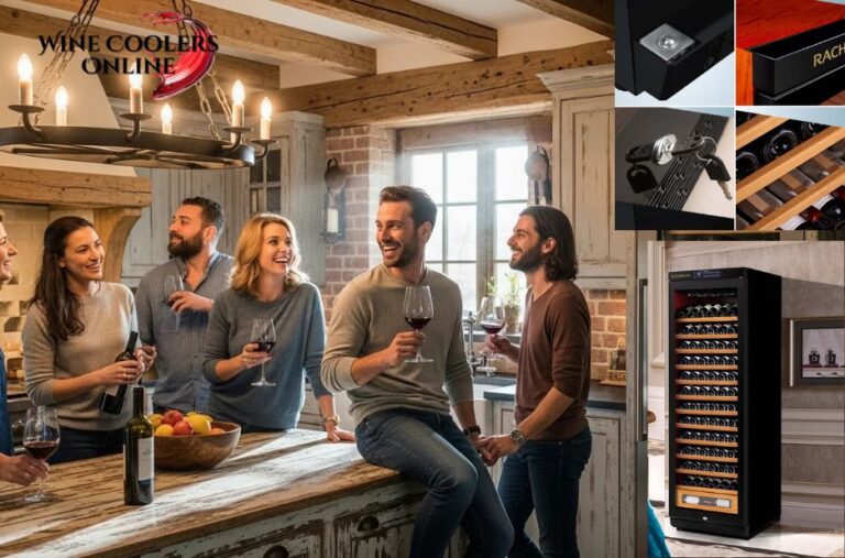 Split-temperature Freestanding Beverage Cooler for Every Drink