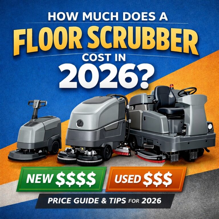 Rent a Powerful Commercial Floor Scrubber for Your Business