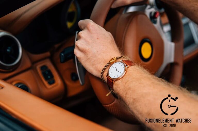 Timeless Omega Constellation with Sunburst Orange Dial