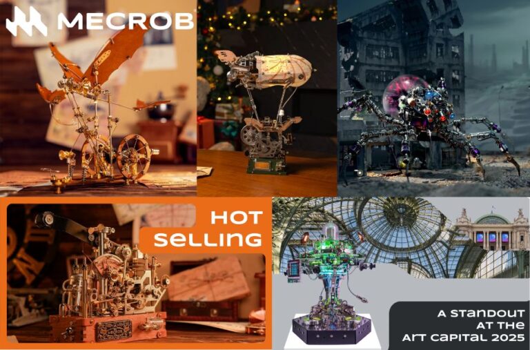 Intricate Metal Mechanisms: Precision Kits for Curious Adults
