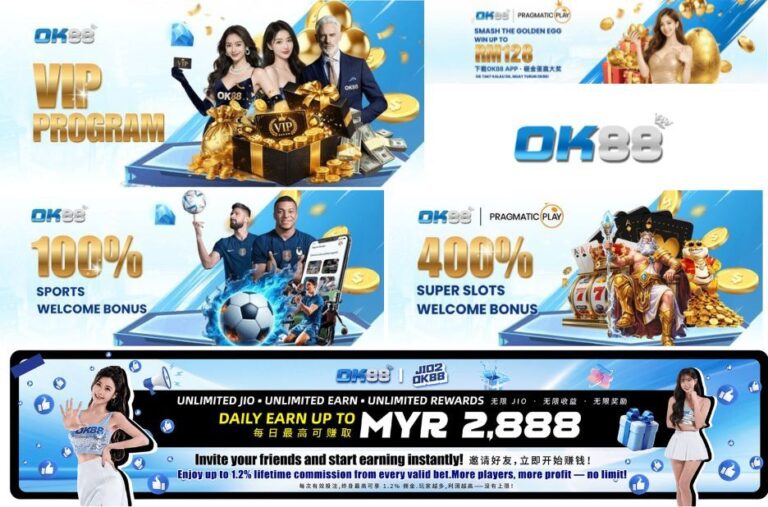 Live Casino Online Malaysia: Real-Time Games at Ok88win.com